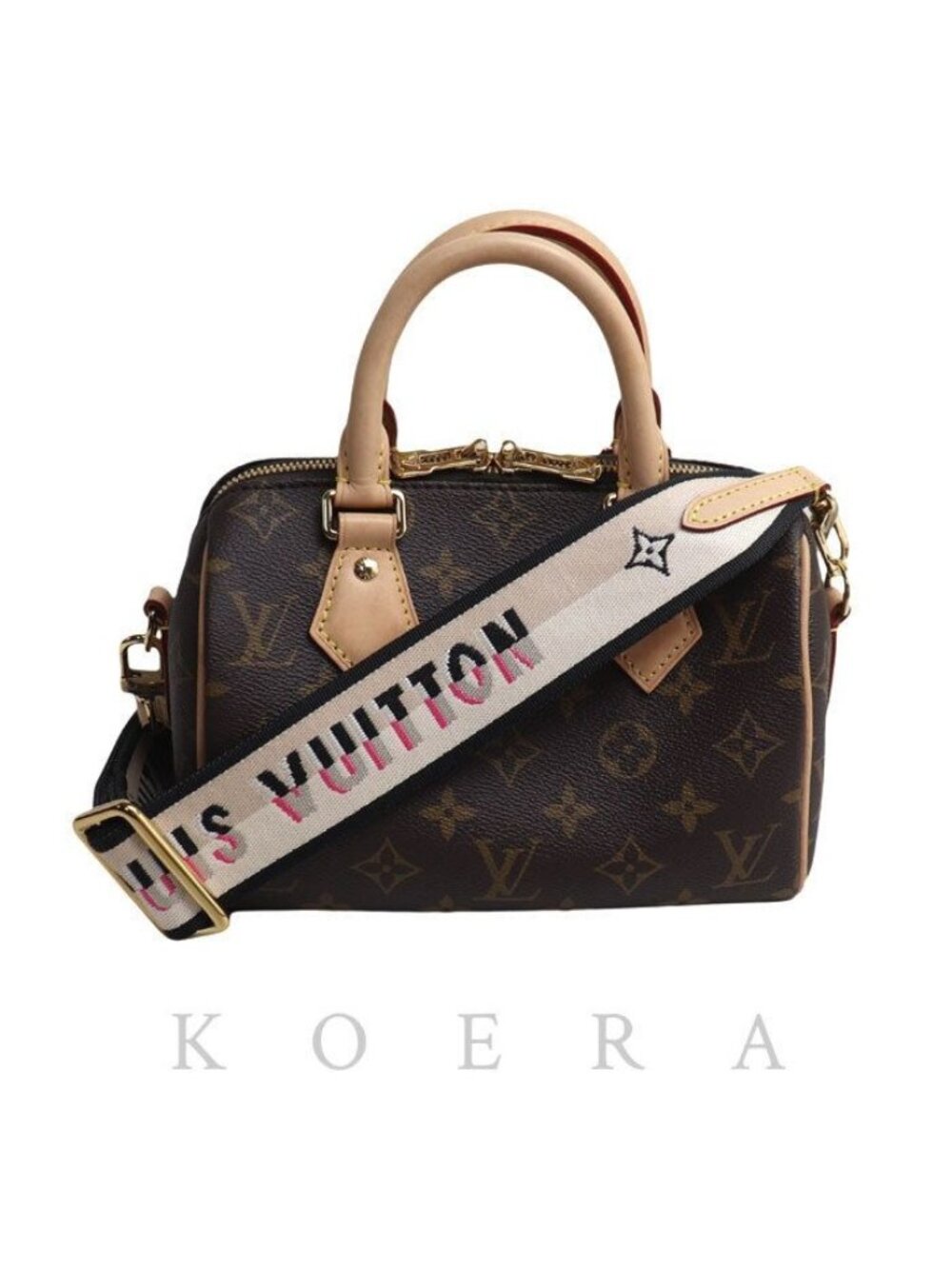 Louis Vuitton Speedy Bandouliere 20 2-Way Shoulder Bag Monogram